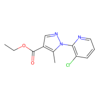 1-(3-氯吡啶-2-基)-5-甲基吡唑-4-羧酸乙酯,1150164-31-0,≥97%,阿拉丁