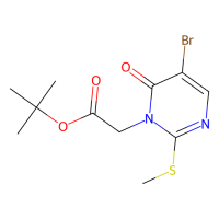 叔-丁基5-溴-2-(甲硫基)-6-氧嘧啶-1-醋酸盐,308276-66-6,阿拉丁