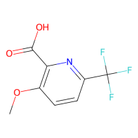 3-甲氧基-6-三氟甲基吡啶-2-羧酸,1214330-74-1,≥98%,阿拉丁