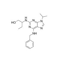 2-((6-(苄基氨基)-9-异丙基-9H-嘌呤-2-基)氨基)丁-1-醇,186692-44-4,≥97%,阿拉丁
