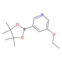 5-乙氧基吡啶-3-硼酸频那醇酯，1171892-40-2，≥95%，阿拉丁