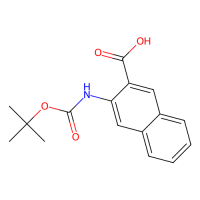 Boc-3-氨基-2-萘甲酸，887242-59-3，≥97%，阿拉丁