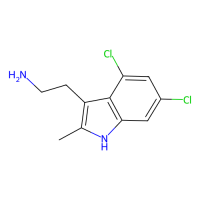 2-(4,6-二氯-2-甲基-1H-吲哚-3-基)乙胺(DCAI),299165-92-7,≥95%(HPLC),阿拉丁