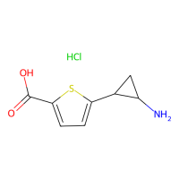 5-[(1S,2S)-rel-2-氨基环丙基]噻吩-2-羧酸盐酸盐，2055841-95-5，≥97%，阿拉丁