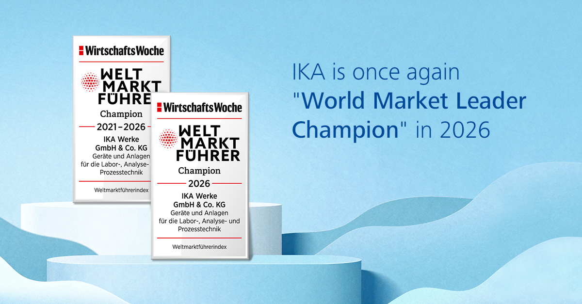 喜讯 | IKA 连续 6 次获得此殊荣