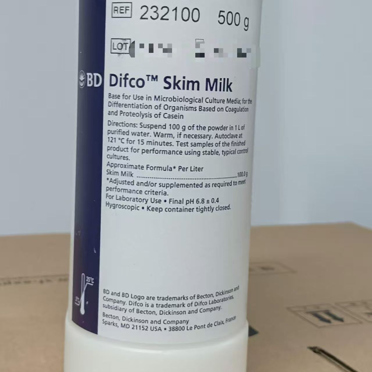 BD 232100脱脂奶粉