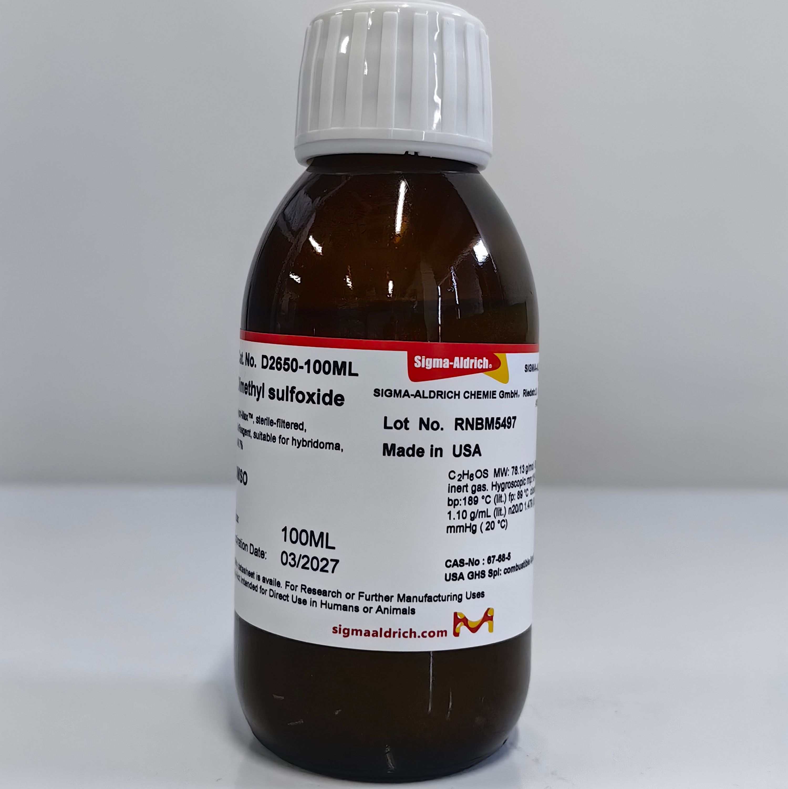 D2650,二甲基亚砜