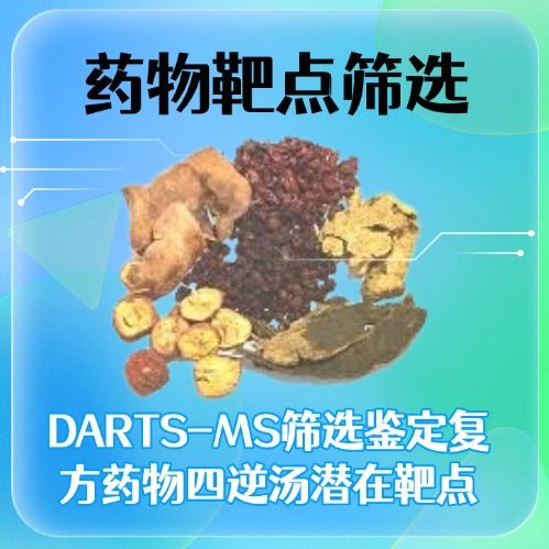 药物靶点筛选：DARTS-MS筛选鉴定复方药物四逆汤潜在靶点