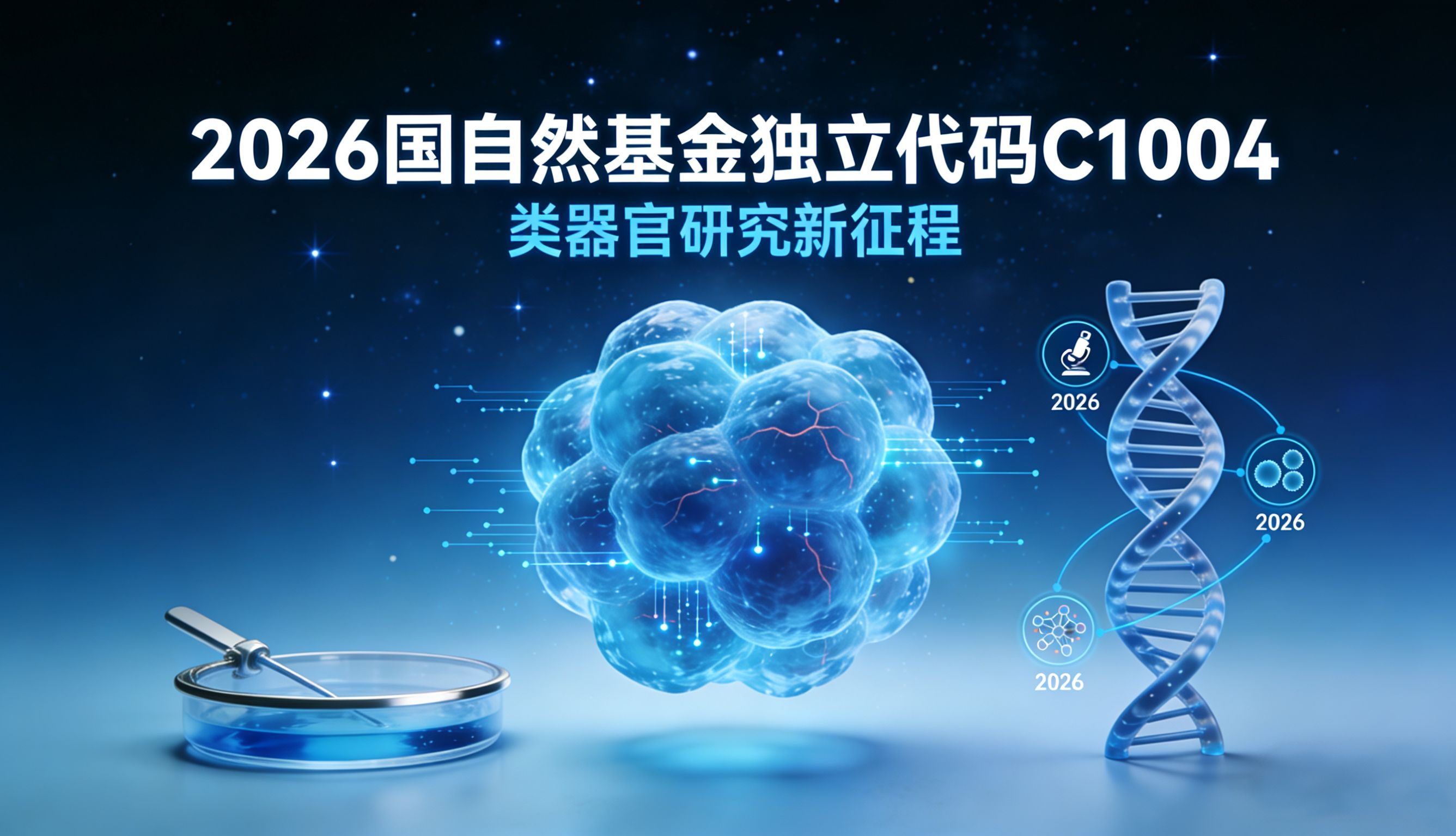 国自然C1004独立代码落地！类器官研究从交叉方向跃升，开启科研转化新蓝海