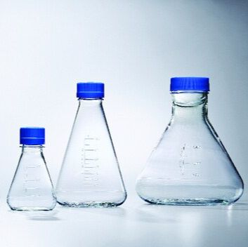 Nalgene货号4116-2000一次性无菌锥形瓶2000ml带档板的底(通气盖)瓶身PETG材质(瓶盖HDPE材质)19121878899上海睿安生物