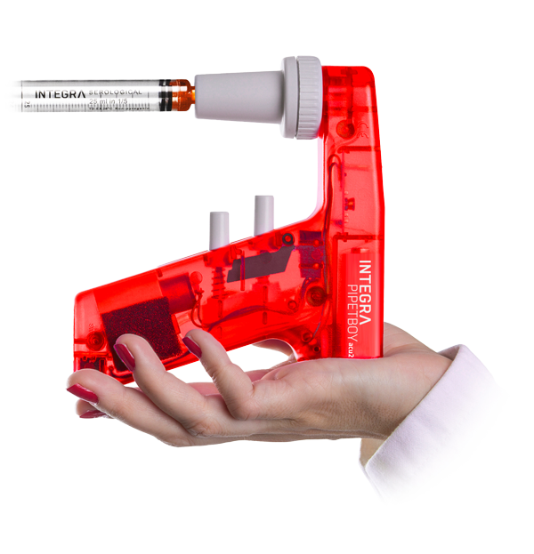 PIPETBOY acu 2 Pipette Controller red