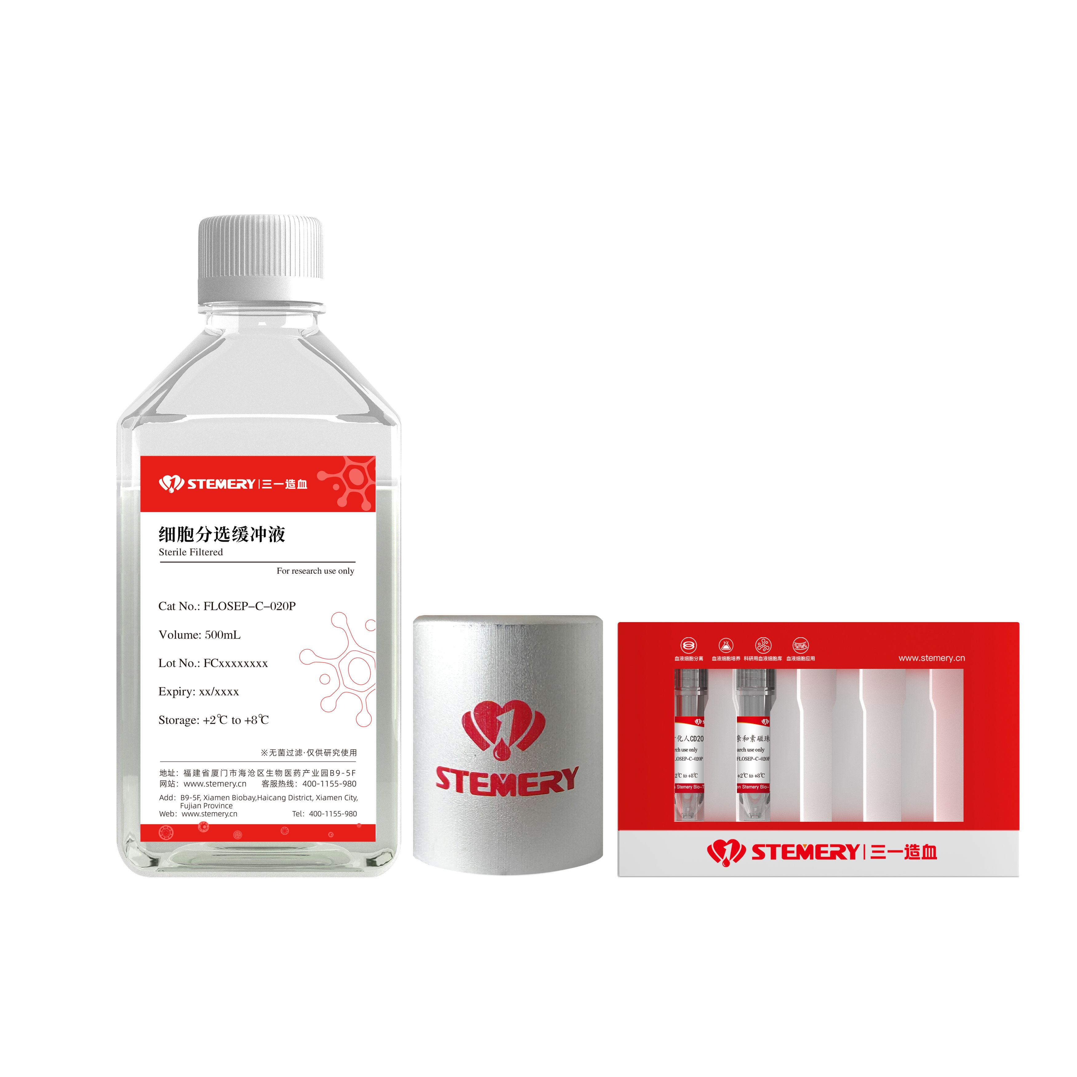 人CD20+细胞分离试剂盒（正）