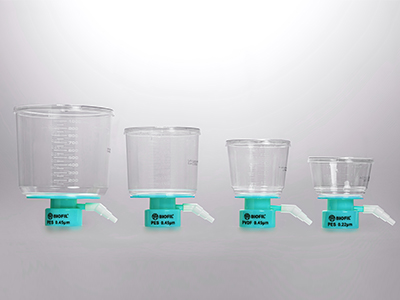 提供多种膜材质以及多种规格（150mL、250mL、500mL、1000mL），满足客户不同实验需求