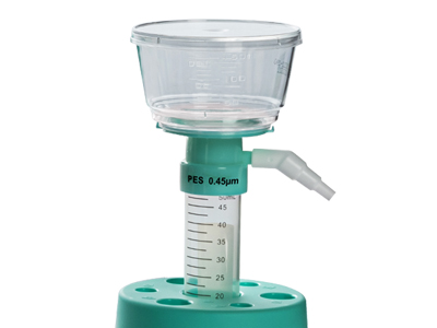 组合套装包括，真空过滤器上杯，50mL锥形离心管、离心管座及离心管盖