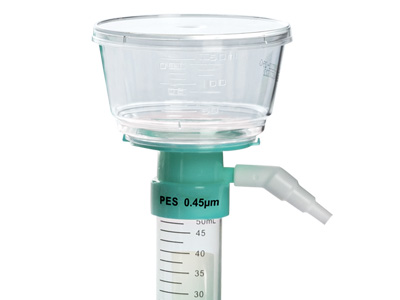 50mm直径膜，外置抽真空接口，可直接过滤至50mL离心管中，减少不必要的移液步骤