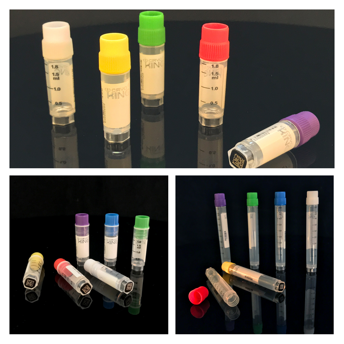 【BIOLOGIX|巴罗克】CryoKING 2ml &amp; 5ml多码冻存管，高便利、可追踪