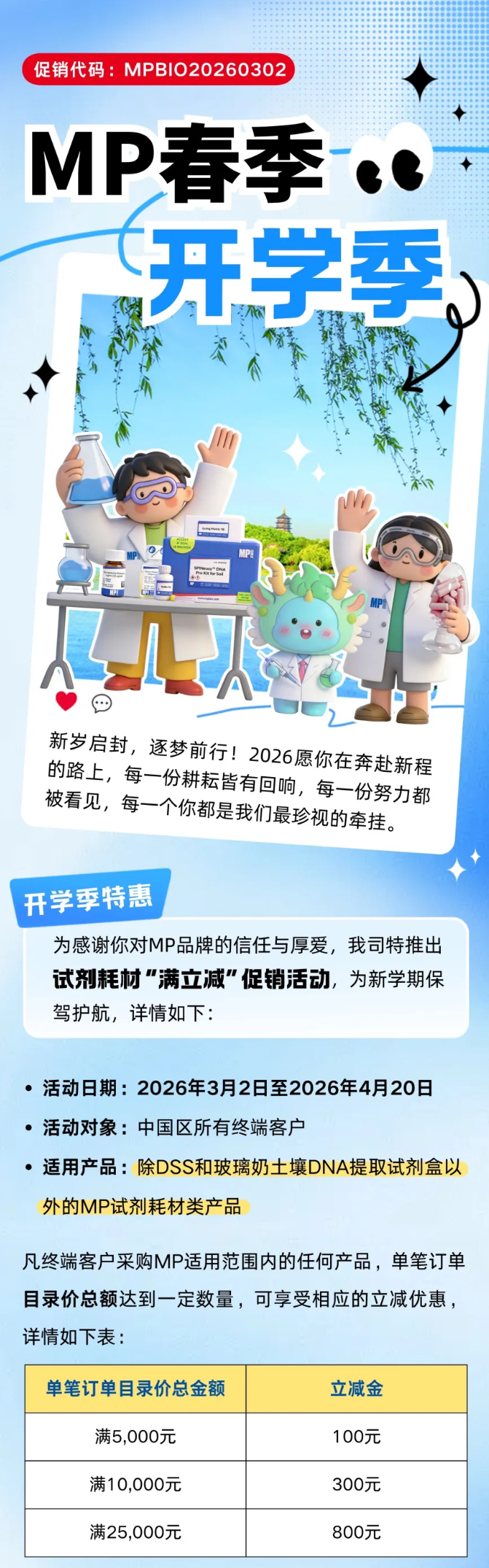 开学季｜MP春季特惠，全场满减，速戳→