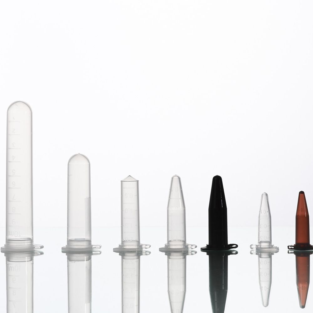 0.6ml、1.5ml、2ml、5ml、10ml 微量离心管