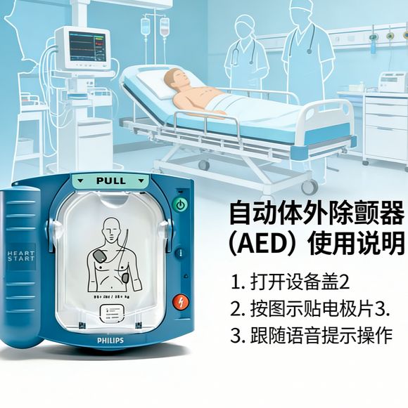 除颤器aedM3535A除颤监护仪急救设备