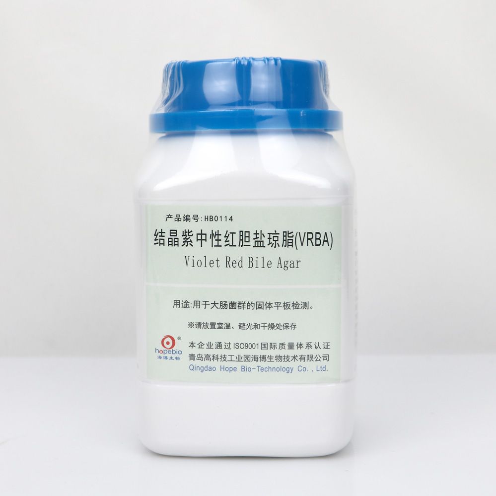 海博HB0114 结晶紫中性红胆盐琼脂(VRBA)