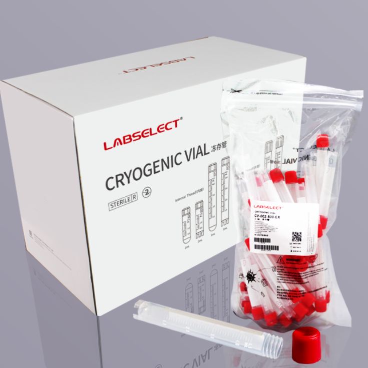 LABSELECT(甄选) CV-002-500-EX 5.0mL可立外旋冻存管