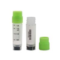LABSELECT(甄选) 22353 2.0mL袋装2D冻存管,绿色外旋盖,三码