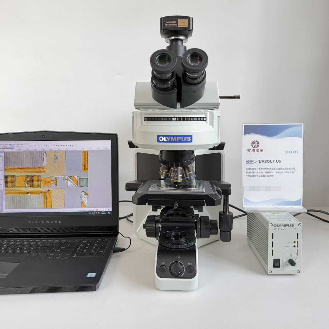二手奥林巴斯BX43F金相显微镜成色新带质保可上门测试