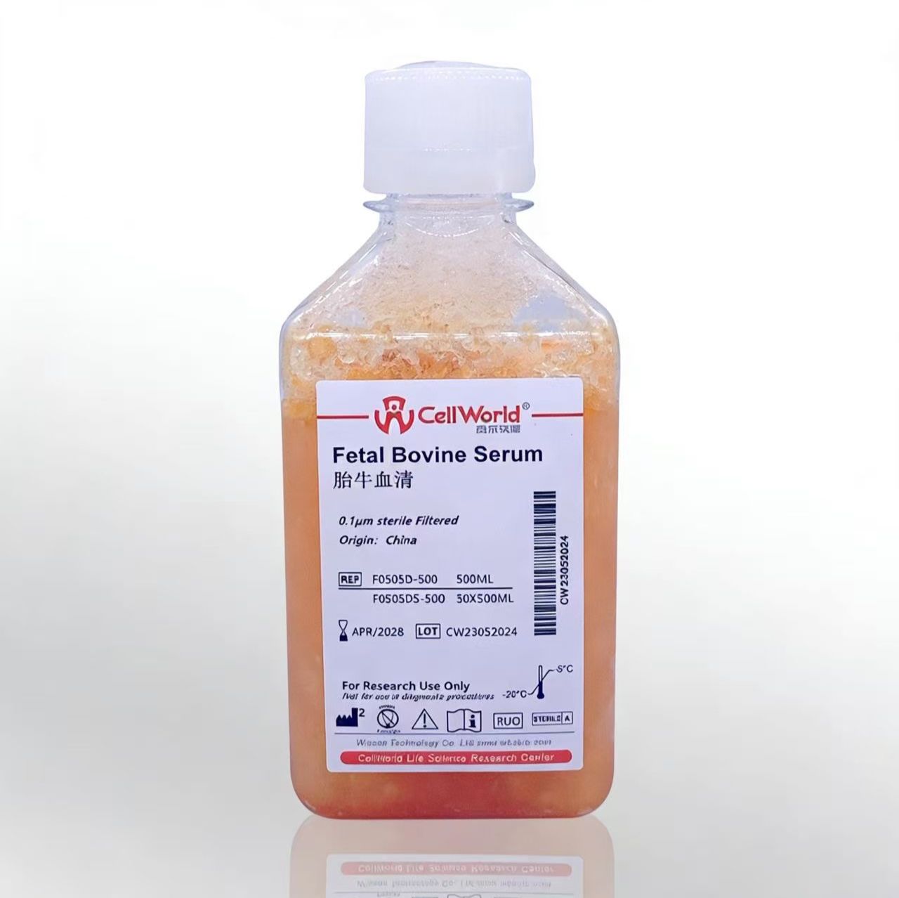 CellWorld 胎牛血清 F0505D-500