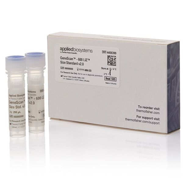 4408399 Genescan™ 600 LIZ™ 染料大小标准品 v2.0 4408399