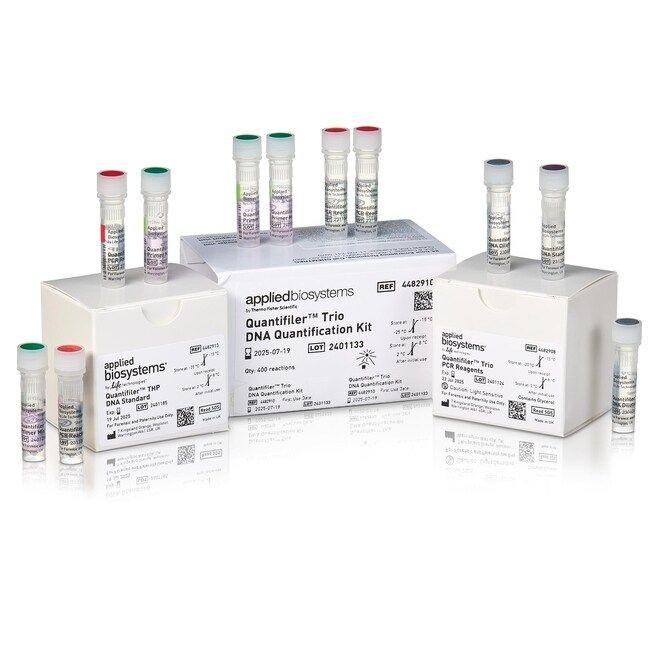 4482910  Quantifiler™ Trio DNA 定量试剂盒 400 reactions