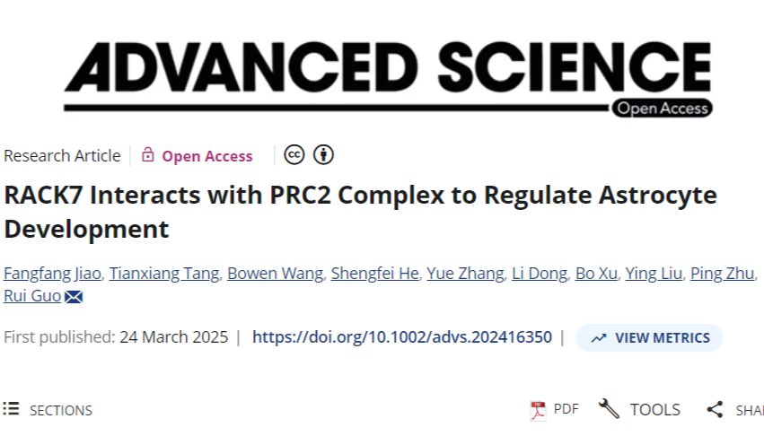 Tissue Cytometry技术助力RACK7 通过 H3K27me3 调控 Wnt 通路，为脑发育研究开辟新赛道