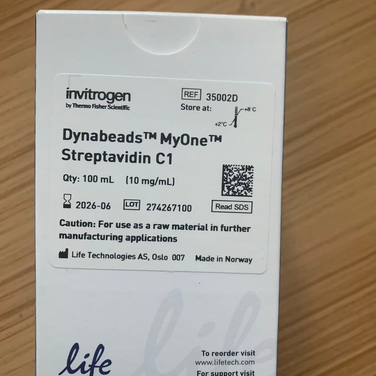 赛默飞 35002D Dynabeads MyOne  链霉亲和素 C1  100ml  OEM  特价
