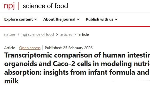 Nature子刊丨小肠类器官为奶粉功效与安全性评估提供新工具，或改写婴儿营养品评价标准！