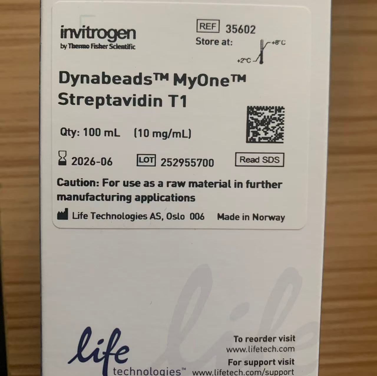 赛默飞35602 Dynabeads MyOne 链霉亲和素  OEMT1  100ml  特价