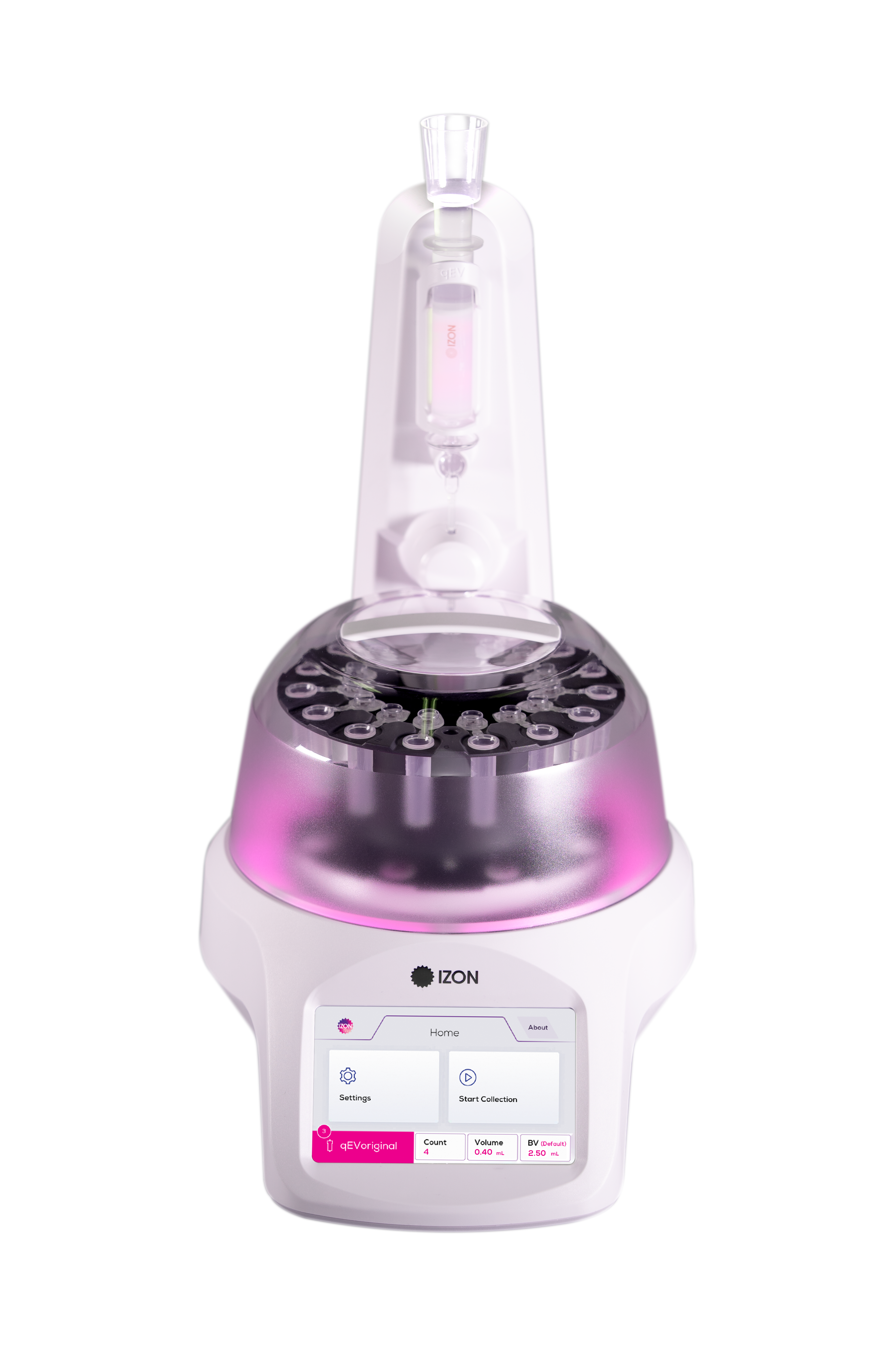 IZON AFC全自动外泌体收集器粉色款