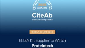 重磅 | Proteintech连续两年获CiteAb「研究者之选」奖项殊荣！