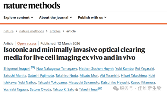 Nature Methods丨突破活体成像瓶颈：活体透明化技术赋能深层组织动态观测