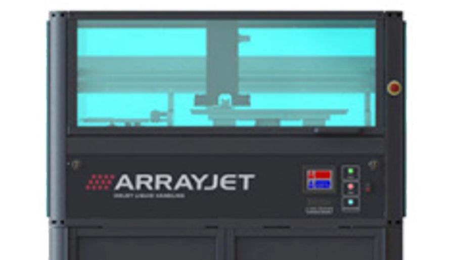 ArrayJet生物芯片点样仪制备微阵列蛋白芯片助力蜱传脑炎病毒检测