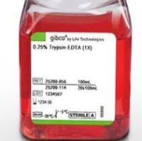 胰蛋白酶-EDTA (0.25%)，含酚红，Gibco Trypsin-EDTA