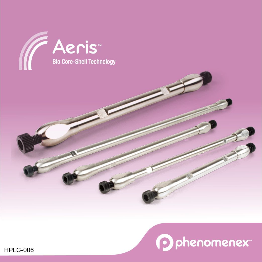 00F-4632-E0 Aeris™ 5 µm PEPTIDE XB-C18 100 Å