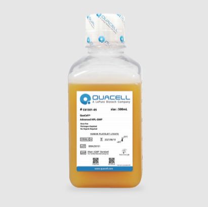 乐纯生物-QuaCell® Advanced HPL - GMP 血小板裂解物