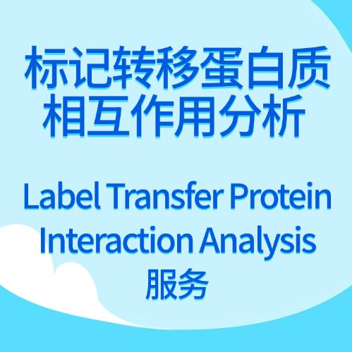标记转移蛋白质相互作用分析 | Label Transfer Protein Interaction Analysis 服务