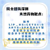 院士团队深耕天然药物靶点：联用LiP-MS+CETSA+DARTS+SPR及MST等全套分子互作技术，并结合分子对接和分子动力学模拟揭示其调控线粒体功能并阻断铁死亡的机制
