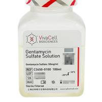 VivaCell货号C3450-0100硫酸庆大霉素溶液(Gentamycin Sulfate Solution)50mg/ml上海睿安生物VivaCell(原BI)官方正式授权代理商19121878899