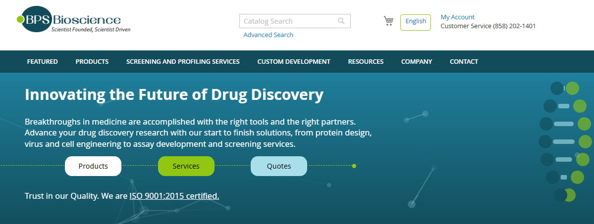 BPS Bioscience：小分子药物筛选"硬核工具链"