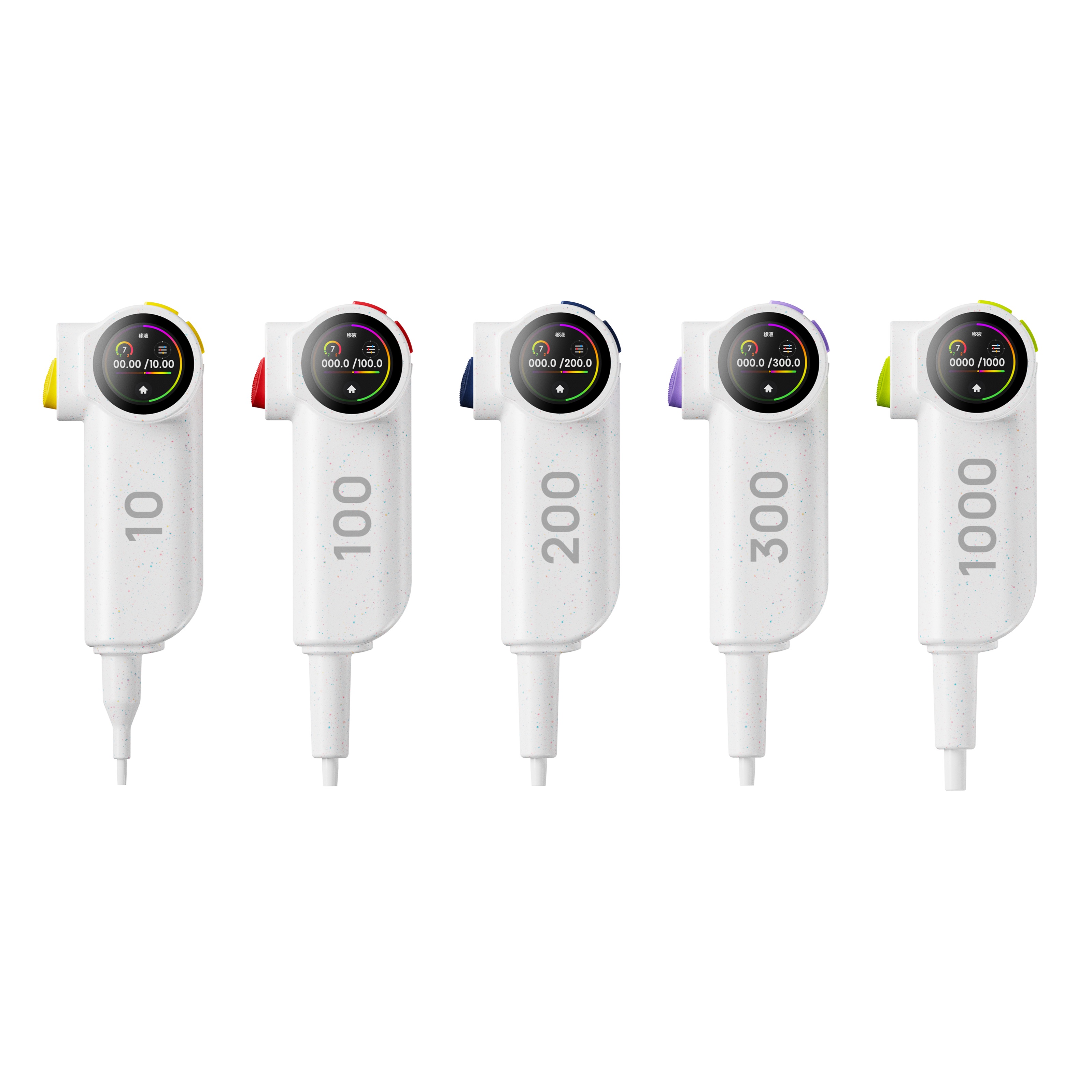 术也 @Pette Mini 智能单道电动移液器 实验室移液枪（0.5-1000μL）