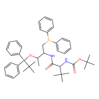 N-叔丁氧羰基-L-叔亮氨酸 N-[(2R,3S)-3-(叔丁基二苯硅氧基)-1-(二苯基膦基)-2-丁基]酰胺，1264520-63-9，阿拉丁