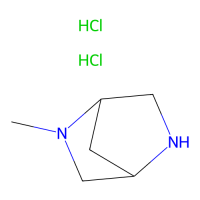 (1S,4S)-2-methyl-2,5-diazabicyclo[2.2.1]heptane dihydrochloride，127420-27-3，≥97%，阿拉丁