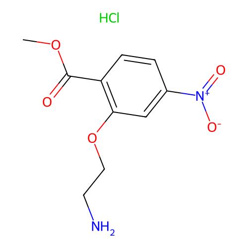 methyl 2-(2-aminoethoxy)-4-nitro-benzoate;hydrochloride,2940959-71-5,97%,阿拉丁产品图