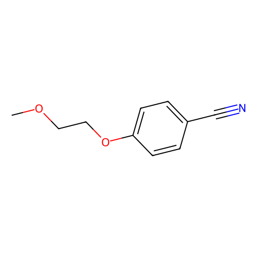 4-(2-甲氧基乙氧基)苄腈,80407-66-5,98%,阿拉丁产品图